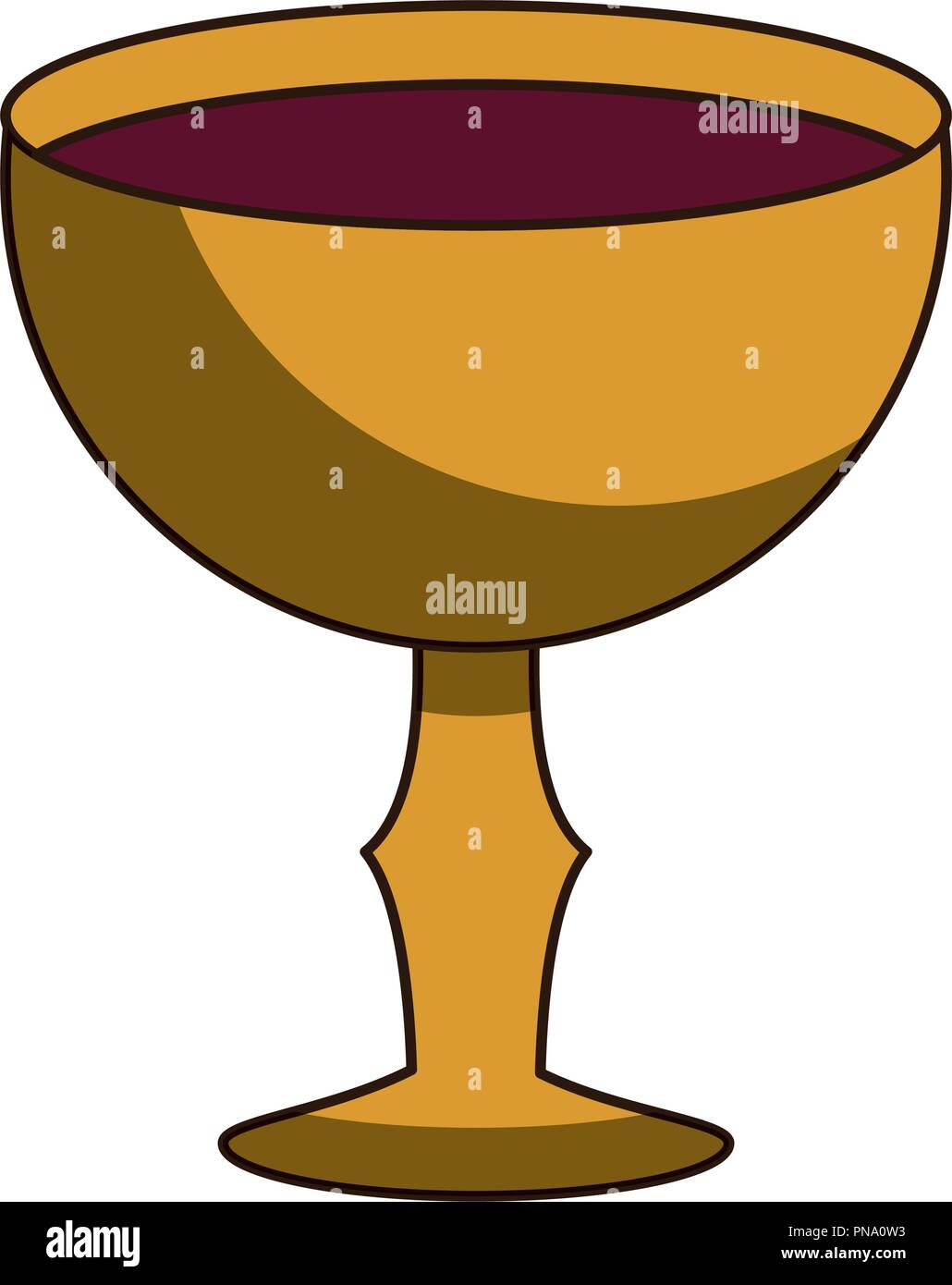 Catholic chalice with wine Stock Vector Image & Art Alamy