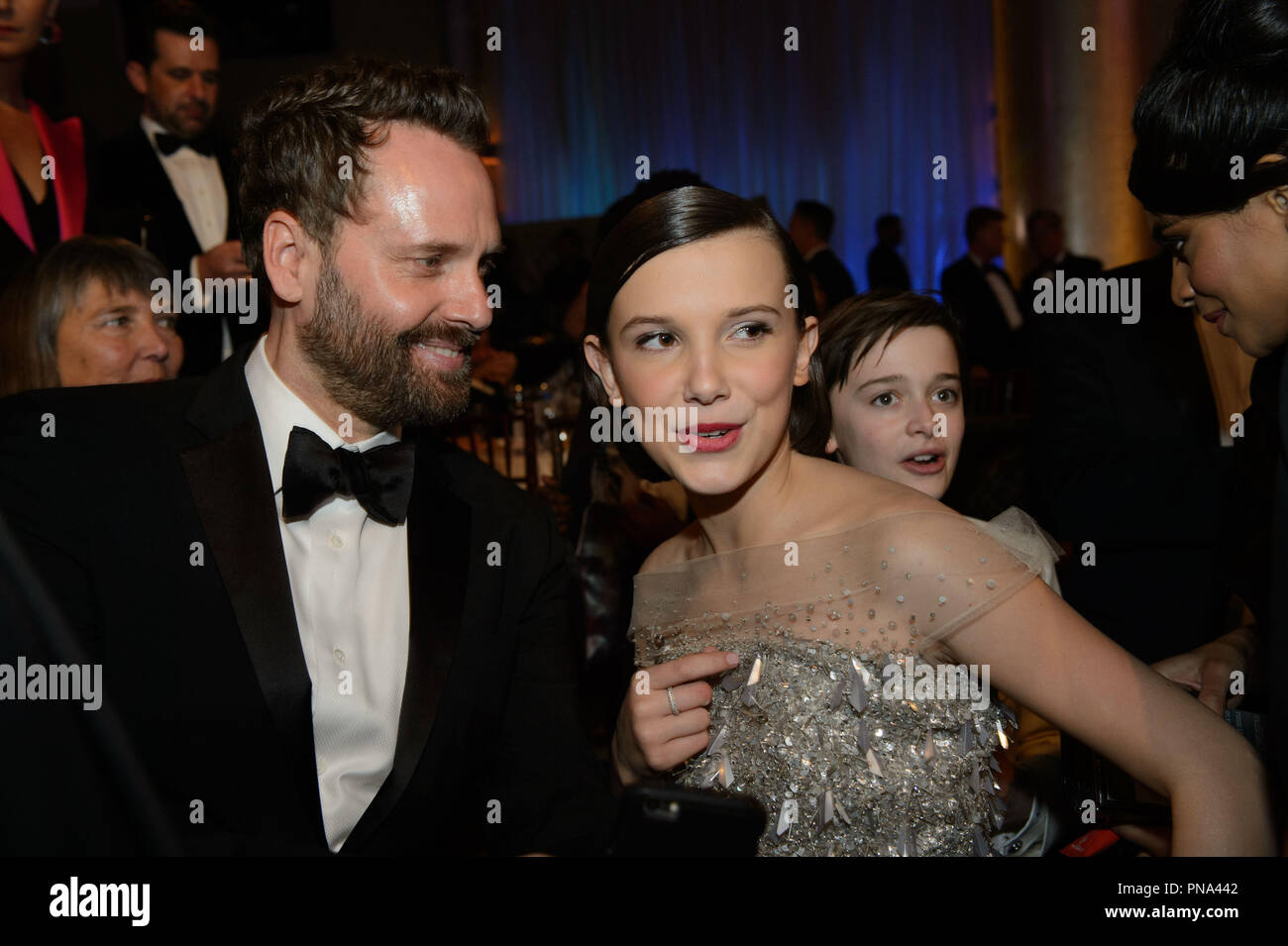 Millie bobby brown red carpet hi-res stock photography and images - Alamy