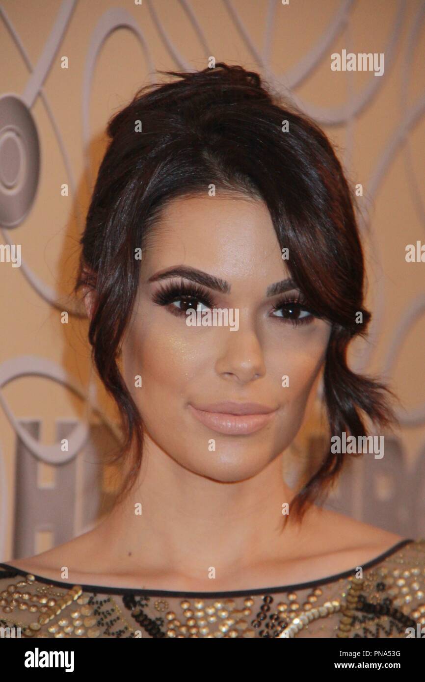 Anabelle Acosta Anabelle Acosta 1/8/2017 HBO 74th Golden Globe Awards after party at
