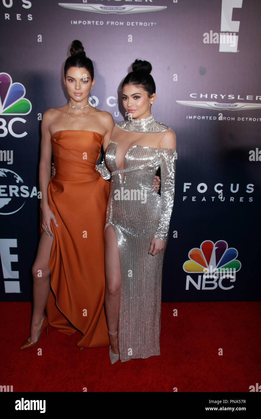 Kendall Jenner, Kylie Jenner 01/08/2017 The 74th Annual Golden Globe