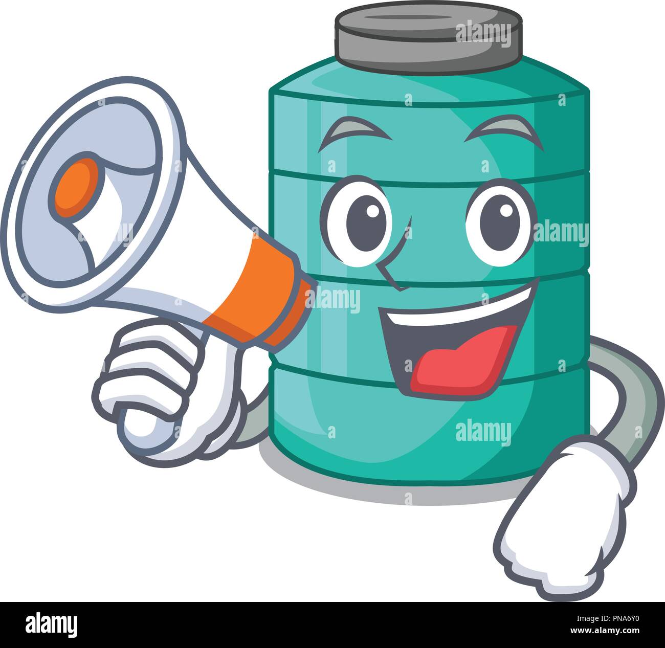 With megaphone cartoon big industrial water tank container Stock Vector Image & Art - Alamy With megaphone cartoon big industrial water tank container Stock Vector Image & Art - Alamy