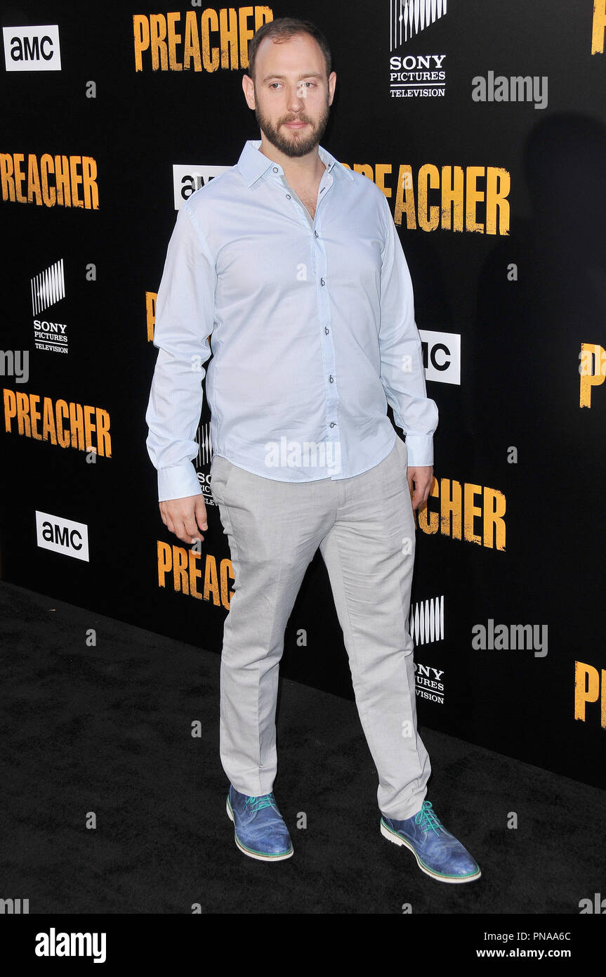 Evan Goldberg at 'Preacher' Season 2 Premiere held at the Theater at the Ace Hotel in Los Angeles, CA on Tuesday, June 20, 2017. Photo by PRPP / PictureLux   File Reference # 33342 017PRPP01  For Editorial Use Only -  All Rights Reserved Stock Photo