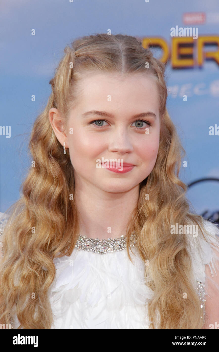 Angourie Rice at the World Premiere of Columbia Pictures' "Spider-Man