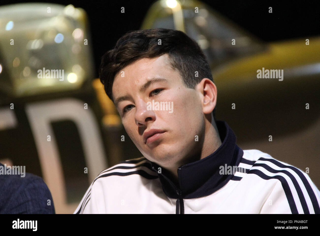 Barry Keoghan  07/09/2017 'Dunkirk' Press Conference held at the Barker Hangar in Santa Monica, CA Photo by Izumi Hasegawa / HNW / PictureLux Stock Photo