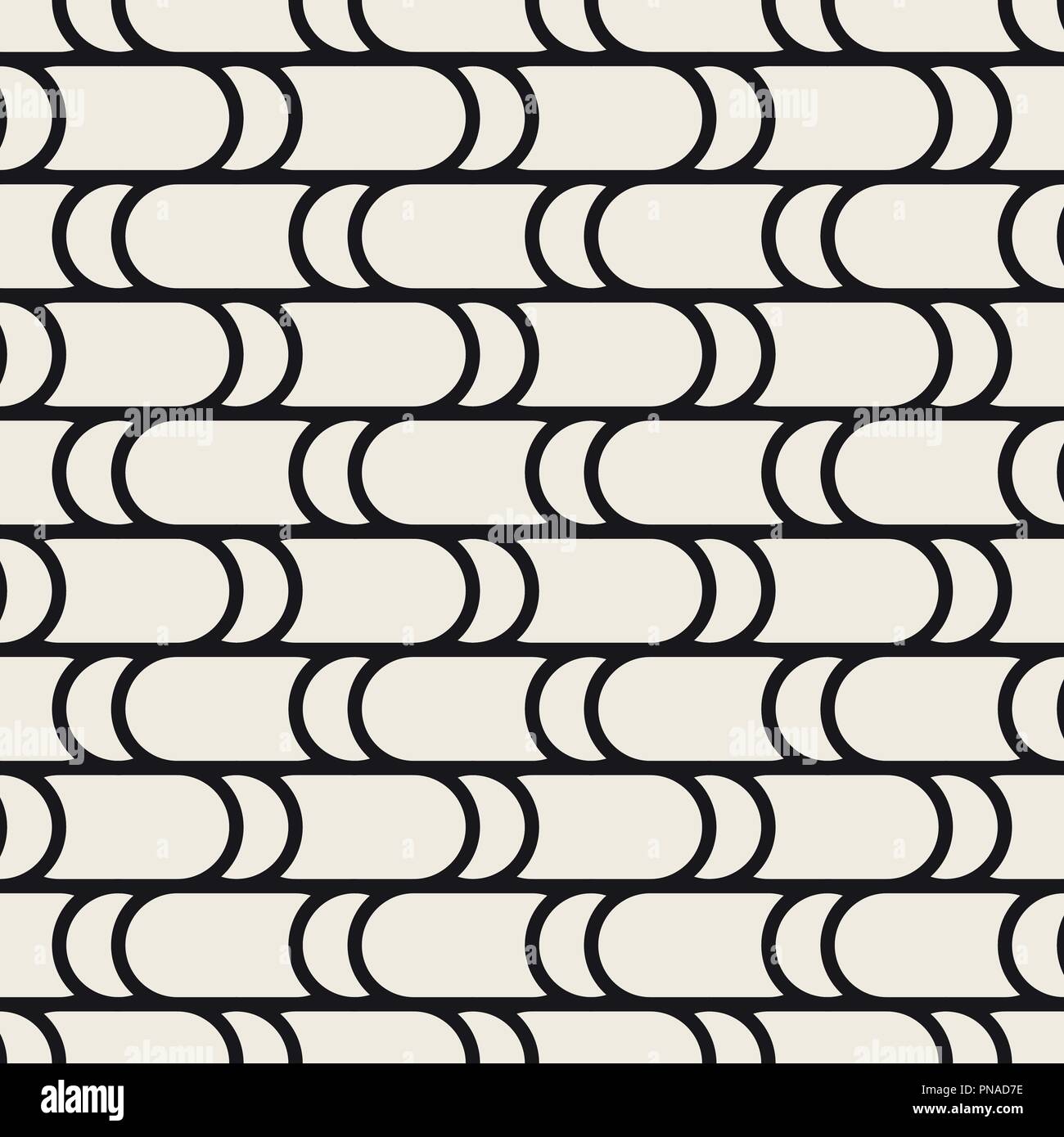 Vector seamless pattern. Modern stylish abstract texture Stock Vector