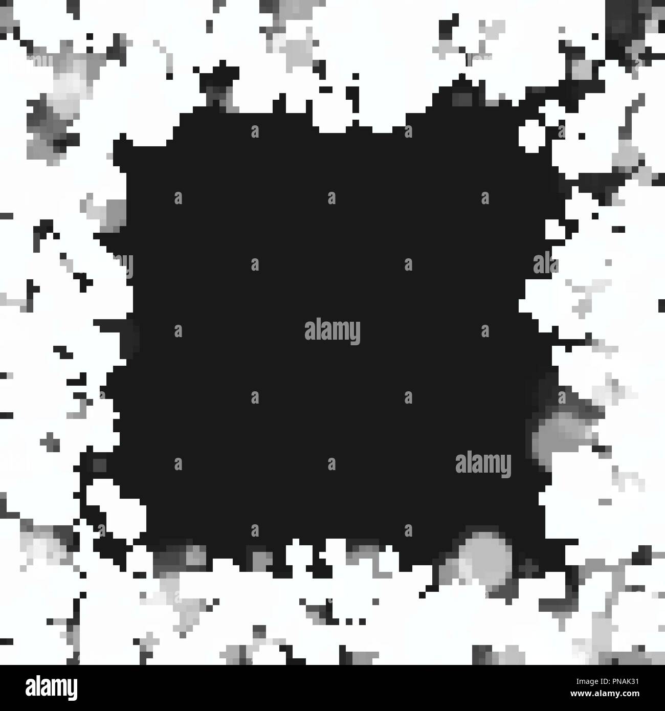 New year background with white frosty snowflakes Stock Vector Image ...