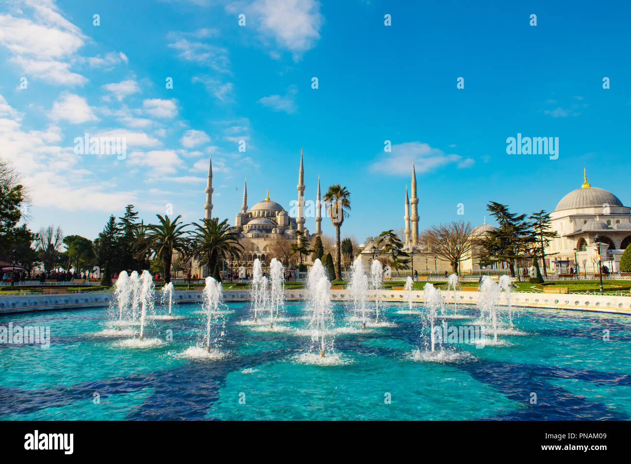 Blue Mosque in Istanbul Stock Photo Alamy Blue Mosque in Istanbul Stock Photo Alamy