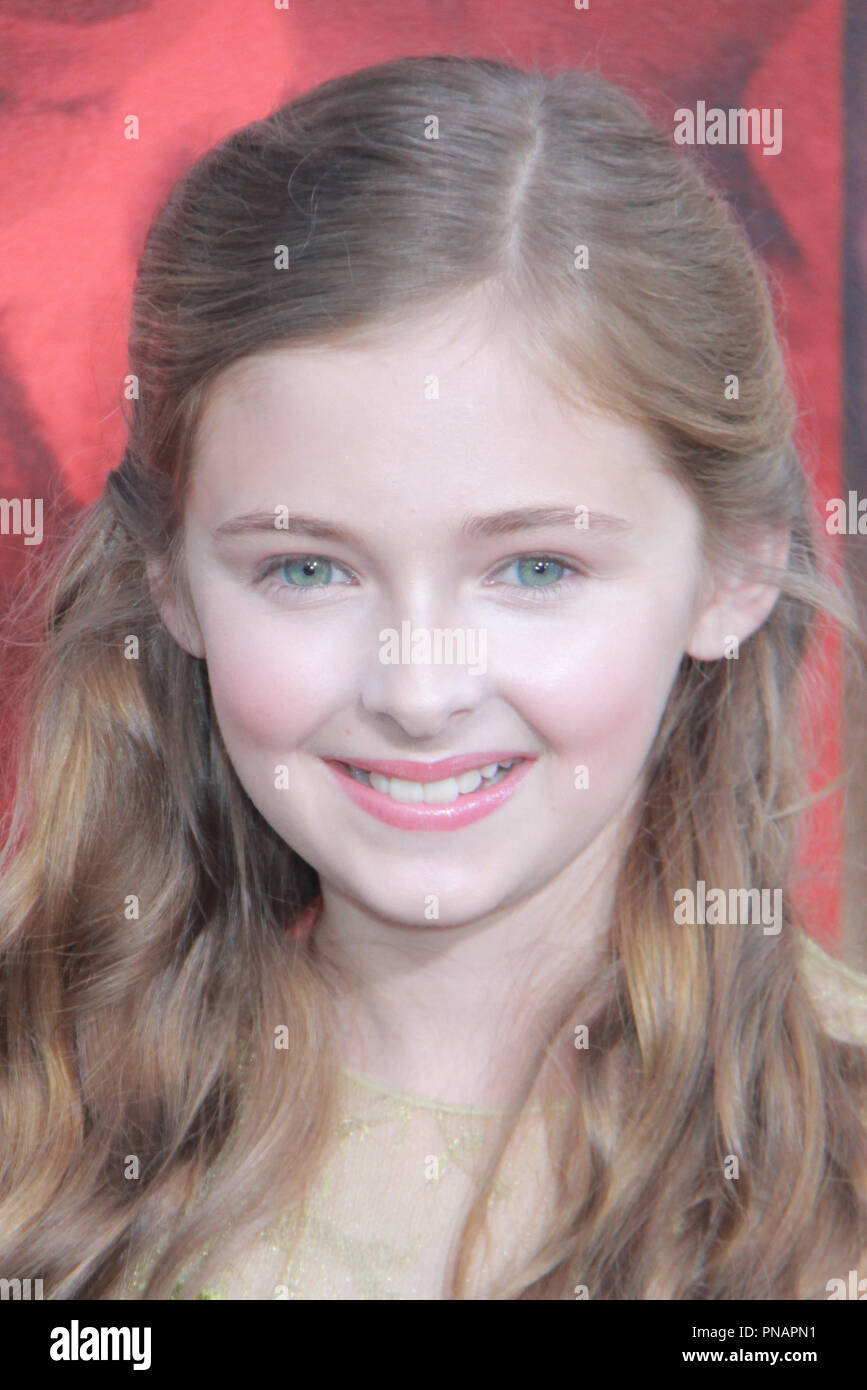 Isabella Kai Rice 04/18/2017 The Los Angeles World Premiere of