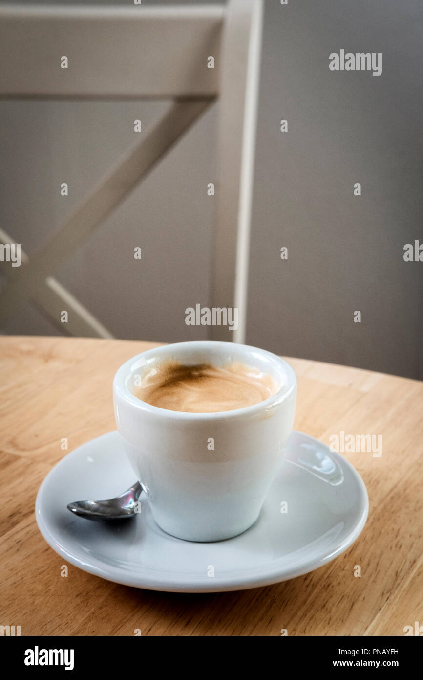 Espresso-caffeine fix Stock Photo