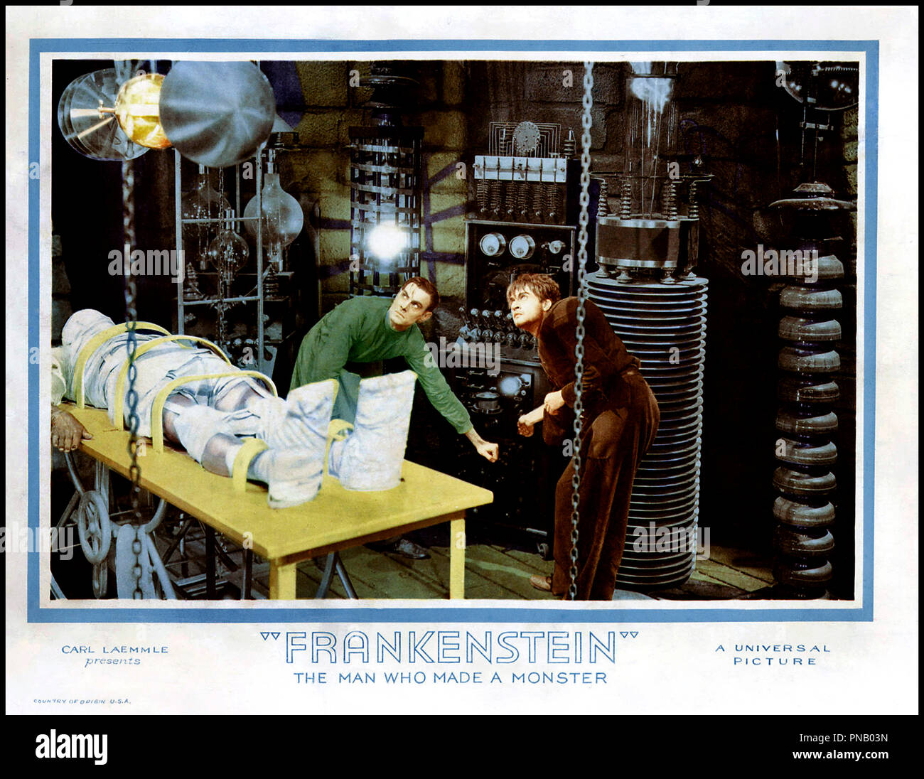 Boris Karloff Frankenstein 1931 Stock Photos & Boris Karloff ...