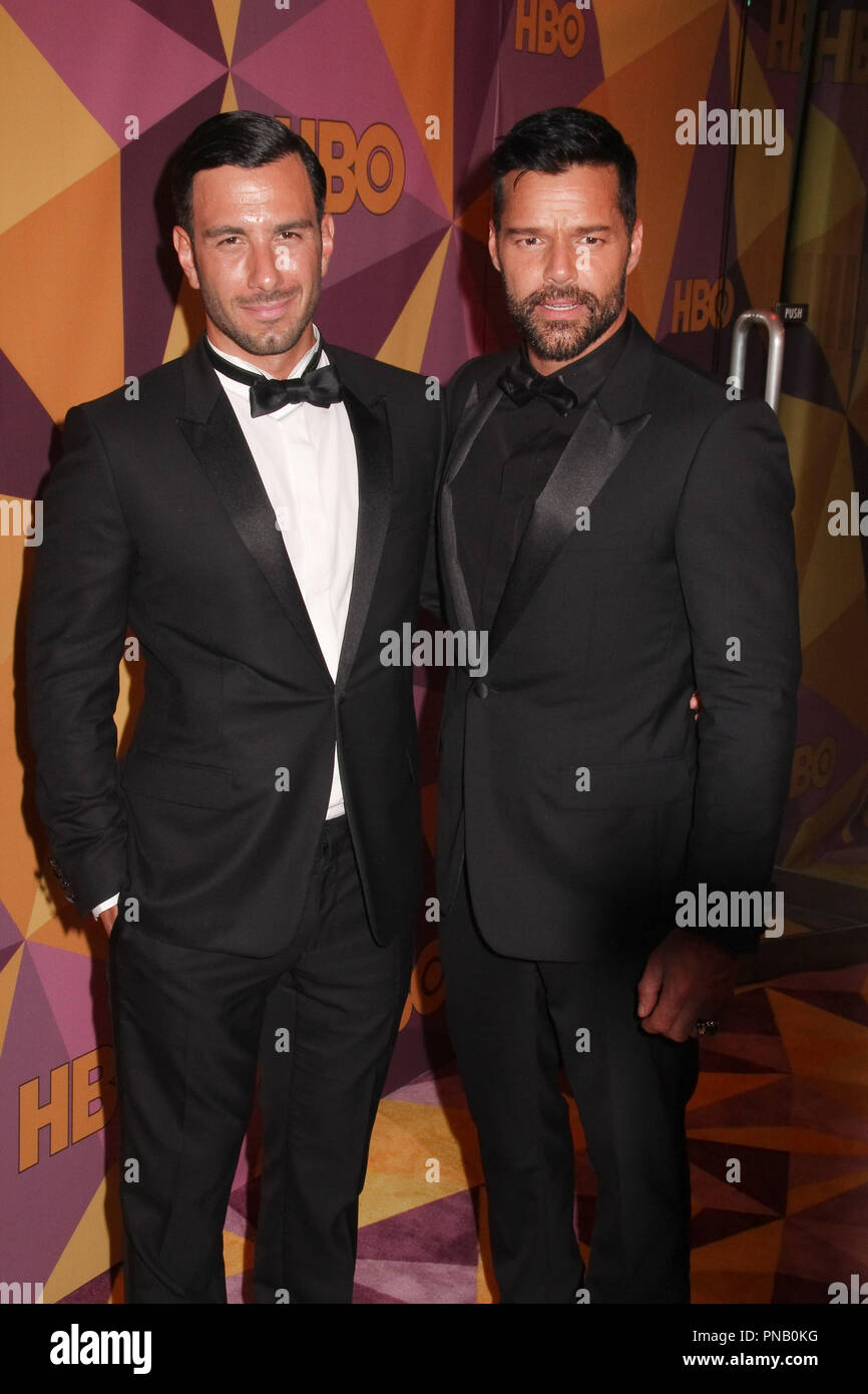 Ricky Martin, Jwan Yosef 01/07/2018 The 75th Annual Golden Globe Awards