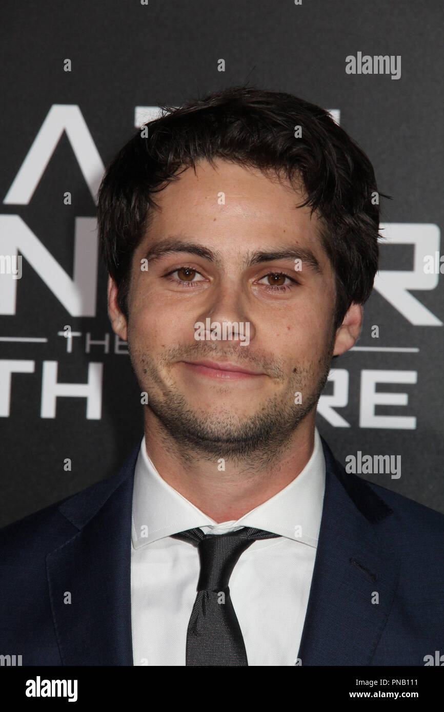 Dylan O'Brien  01/18/2018 Red Carpet Fan Screening of 'Maze Runner: The Death Cure' held at AMC Century City 15 at Westfield Century City Mall in Los Angeles, CA Photo by Izumi Hasegawa / HNW / PictureLux Stock Photo