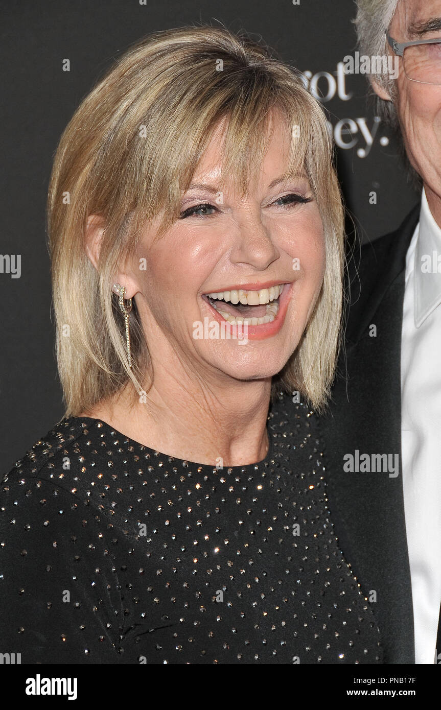 Olivia Newton John, John Farrar at the 2018 G'Day USA Los Angeles Gala held at the InterContinental Los Angeles Downtown in Los Angeles, CA on Saturday, January 27, 2018. Photo by PRPP / PictureLux  File Reference # 33520_029PRPP01  For Editorial Use Only -  All Rights Reserved Stock Photo