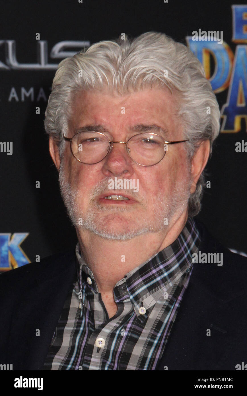 george-lucas-01-29-2018-the-world-premiere-of-black-panther-held-at