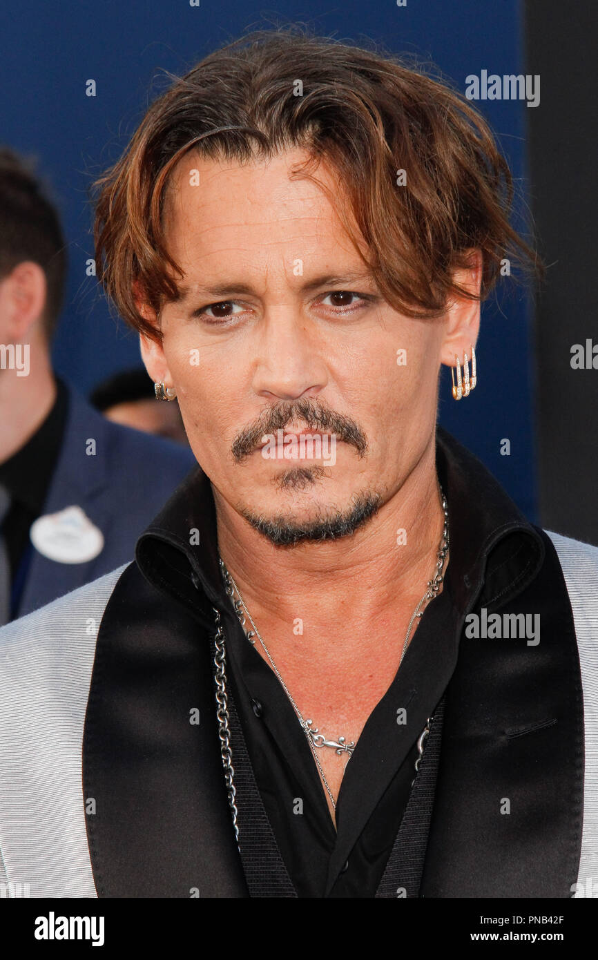 Johnny Depp at the Premiere of Disney's 