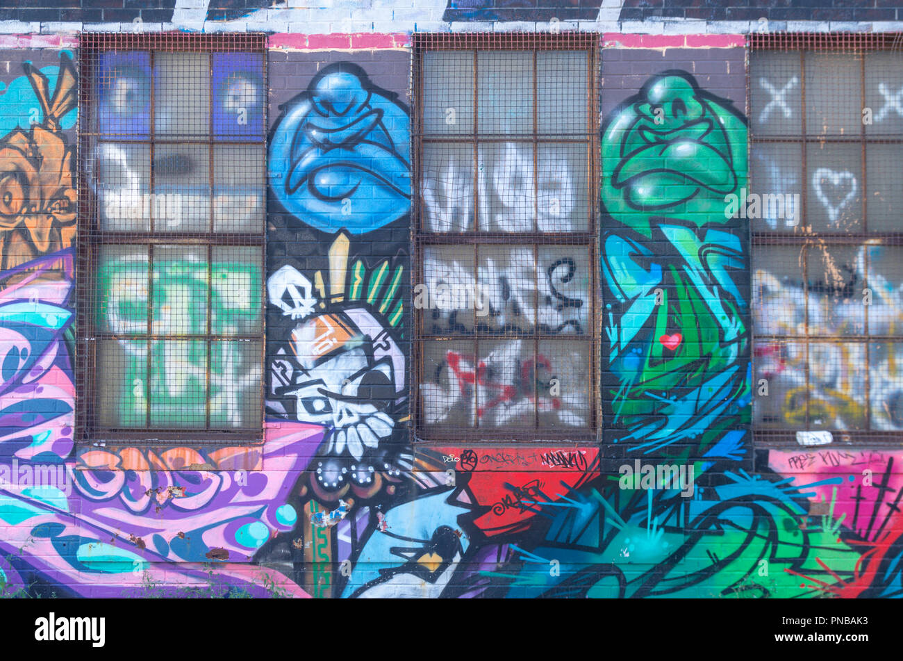 Graffiti Alley Toronto Ontario Canada September 16 2018 Graffiti Alley Is Located In The Fashion District Of Toronto And Is A Well Known Attraction Stock Photo Alamy