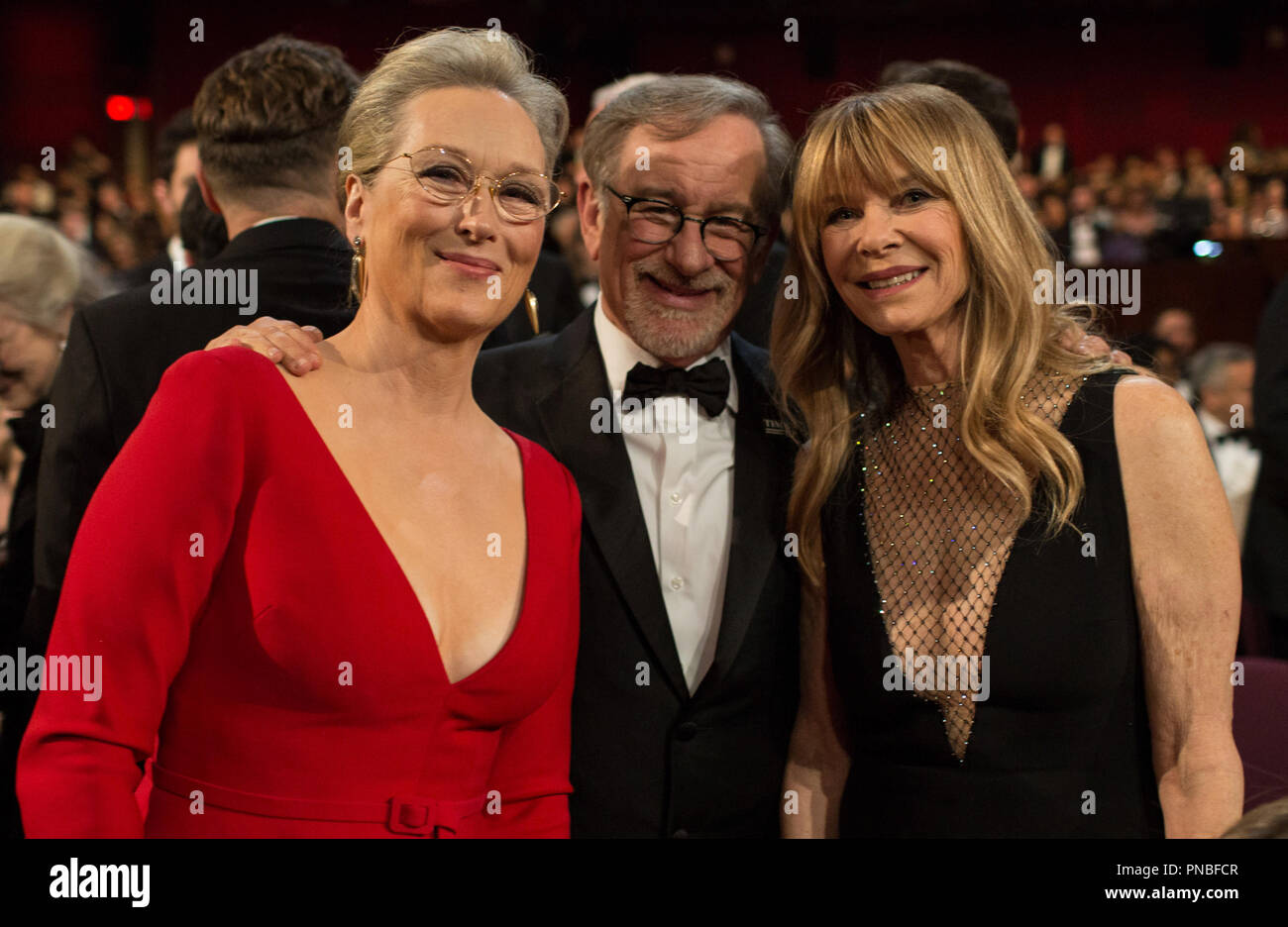 Oscar®nominee Meryl Streep, Oscarnominee Steven Spielberg, and Kate