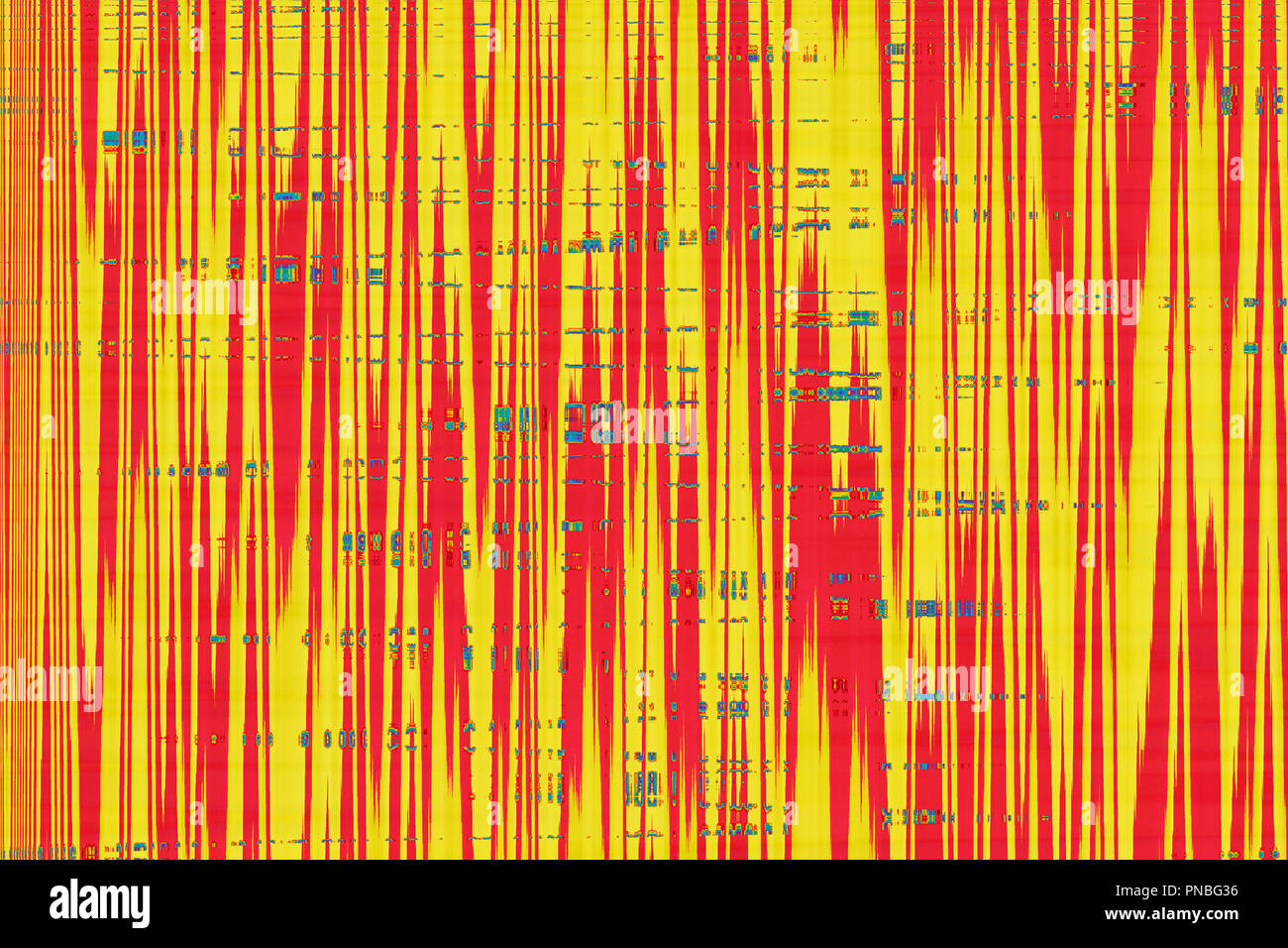 abstract hard wave multi-colored texture background. Stock Photo