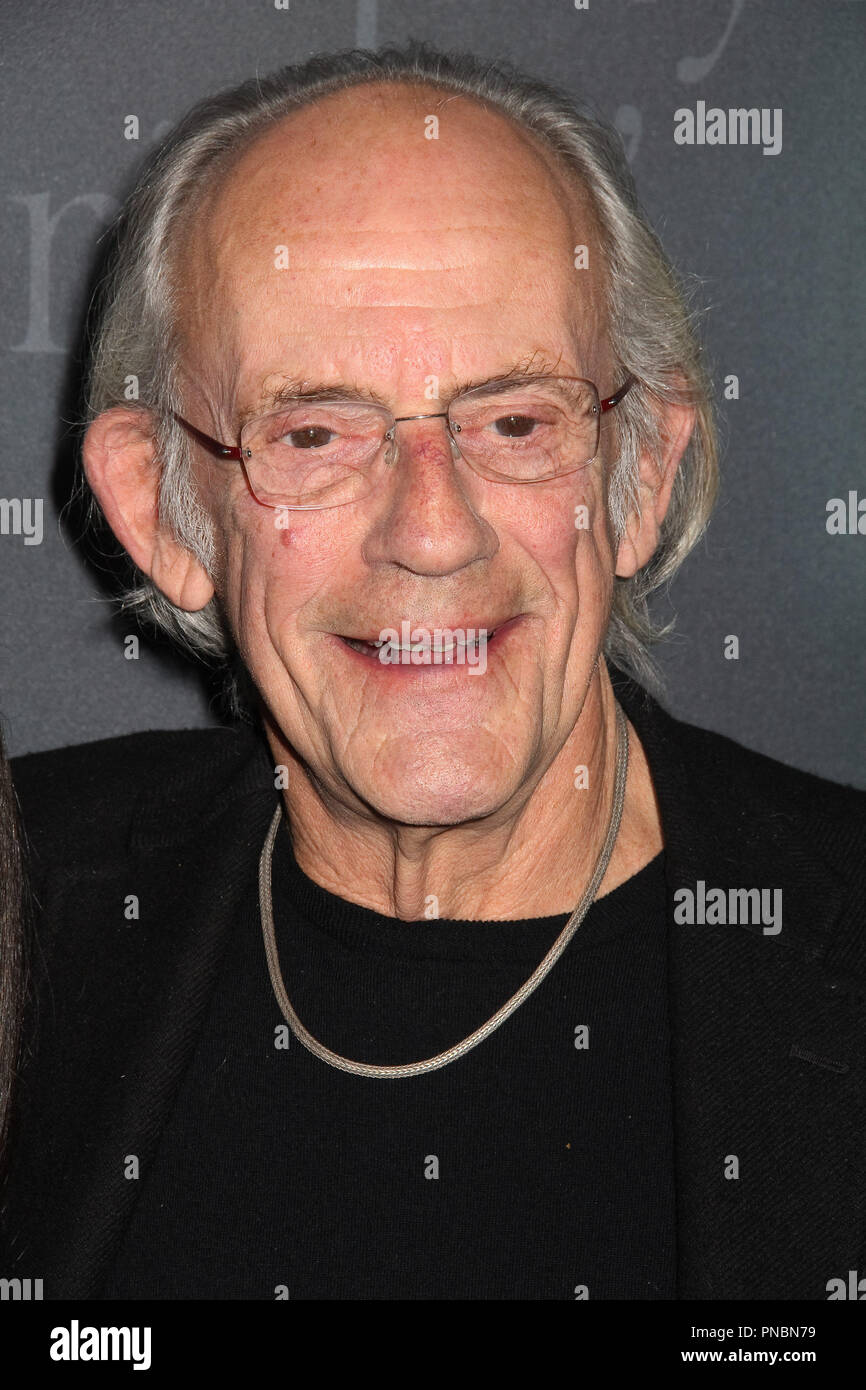 Christopher Lloyd 12/18/2017 The World Premiere of 