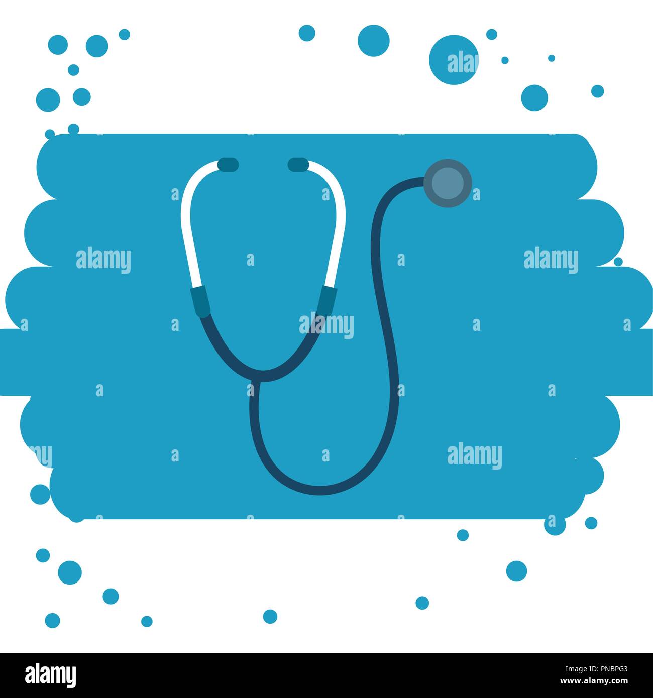 medical stethoscope device icon Stock Vector Image & Art - Alamy