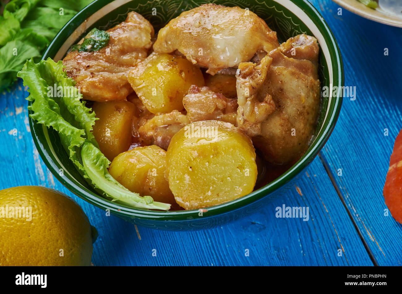 Assamese Duck Curry , cuisine SouthEast Asia Traditional assorted