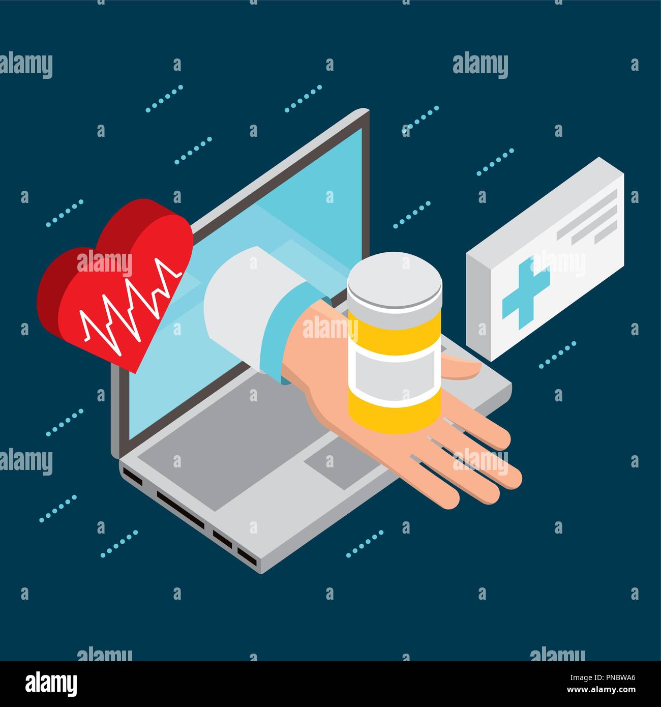 people digital health Stock Vector Image & Art - Alamy