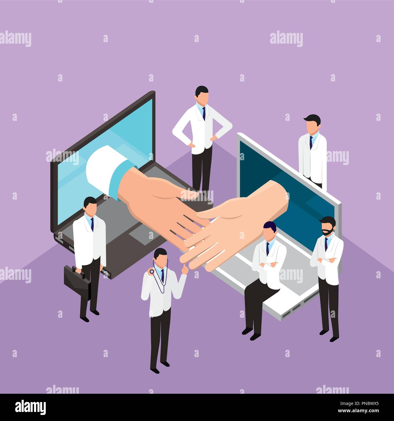 digital health concept Stock Vector Image & Art - Alamy