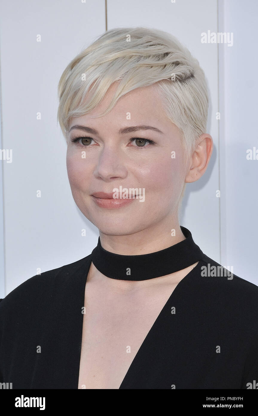 Michelle Williams at the 'I Feel Pretty' Los Angeles Premiere held at the Westwood Village Theater in Westwood, CA on Tuesday, April 17, 2018.  Photo by PRPP / PictureLux  File Reference # 33578 053PRPP01  For Editorial Use Only -  All Rights Reserved Stock Photo
