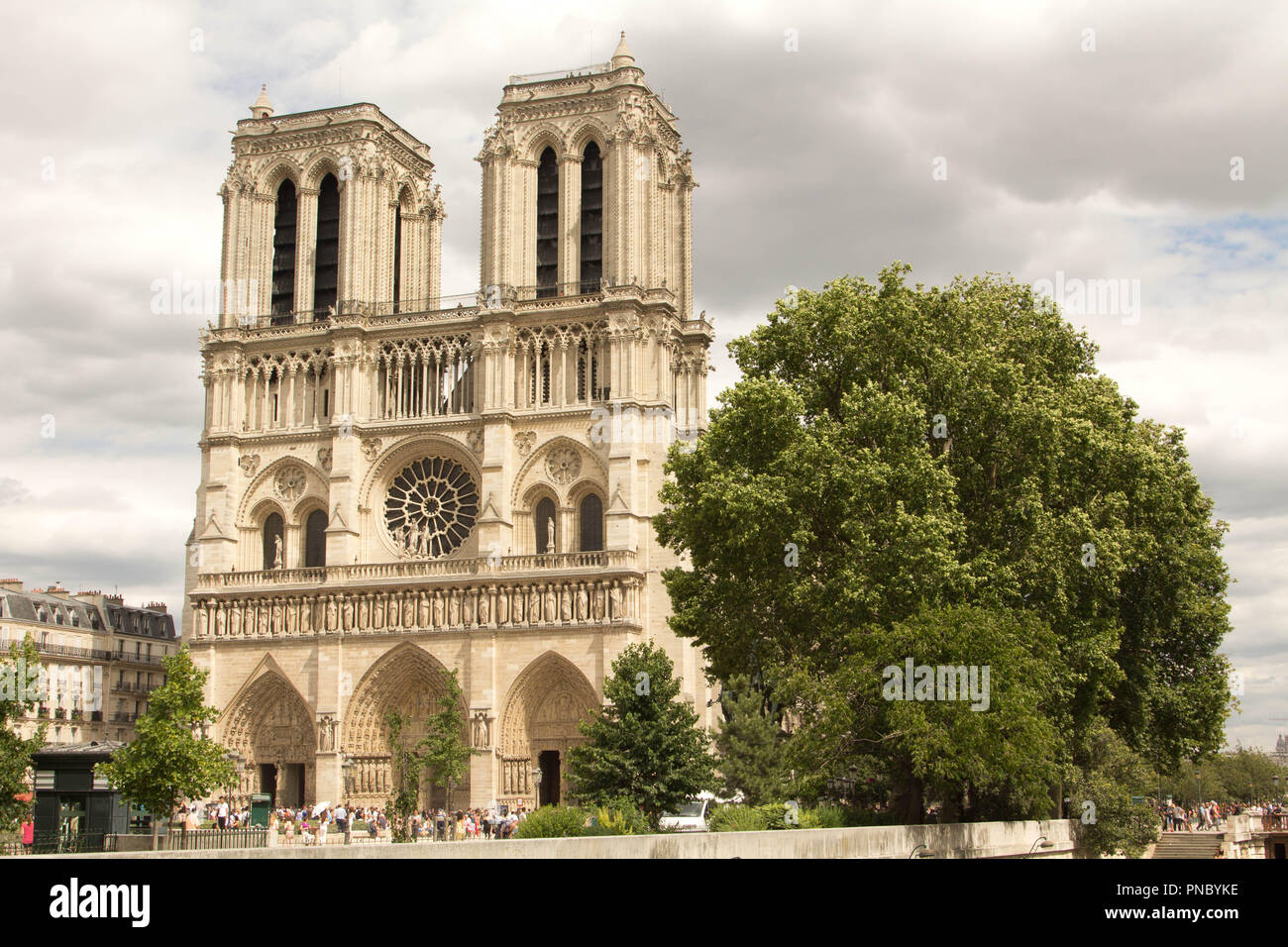 Notre Dame Cathedral Stock Photo