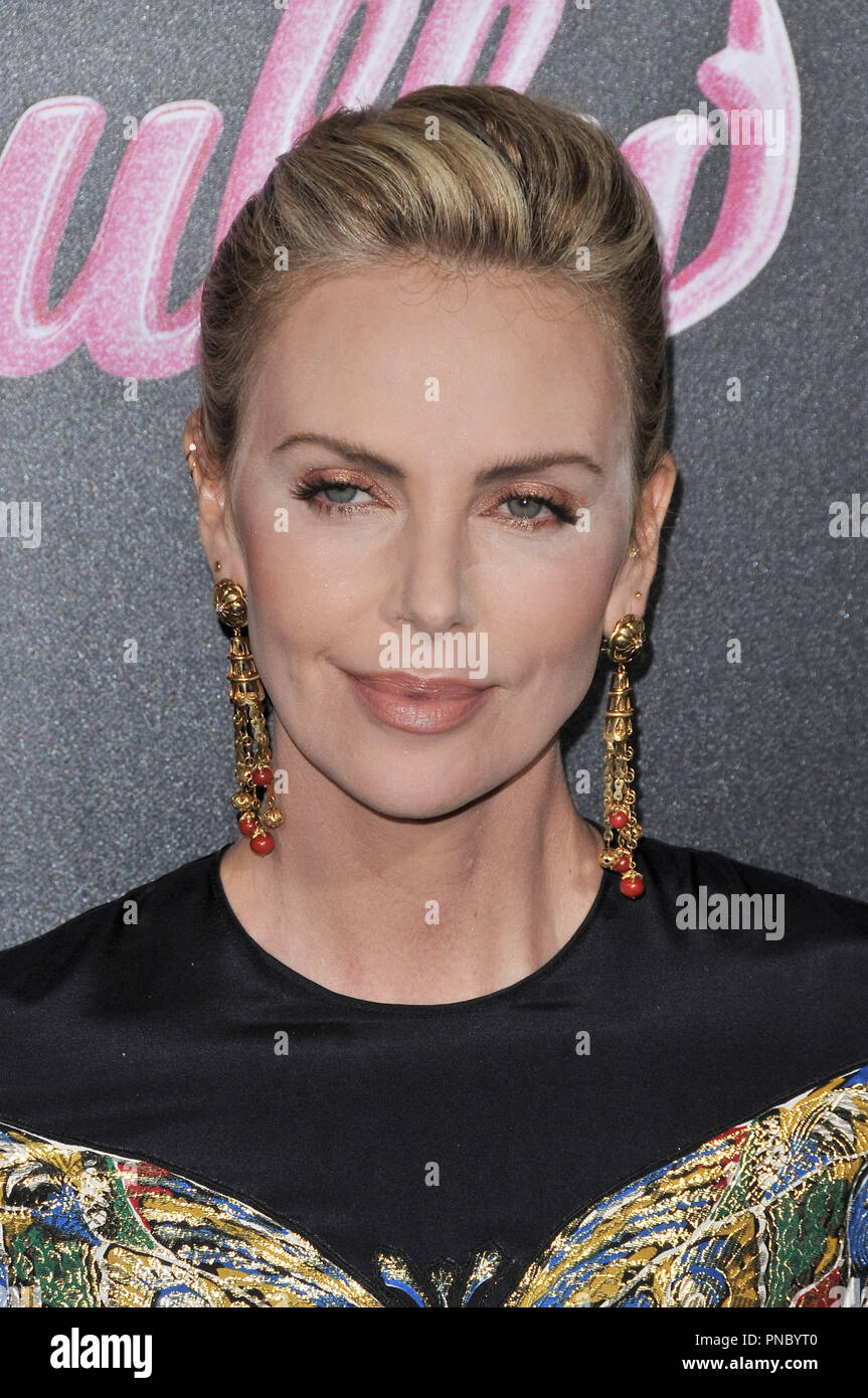 Charlize Theron at the 'Tully' Los Angeles Premiere held at the Regal Cinemas LA Live in Los Angeles, CA on Wednesday, April 18, 2018. Photo by PRPP / PictureLux  File Reference # 33580 034PRPP01  For Editorial Use Only -  All Rights Reserved Stock Photo