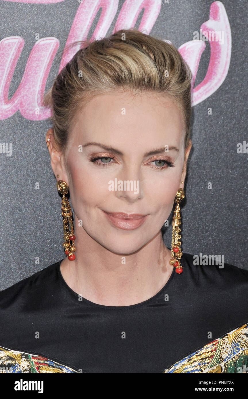Charlize Theron at the 'Tully' Los Angeles Premiere held at the Regal Cinemas LA Live in Los Angeles, CA on Wednesday, April 18, 2018. Photo by PRPP / PictureLux  File Reference # 33580 064PRPP01  For Editorial Use Only -  All Rights Reserved Stock Photo