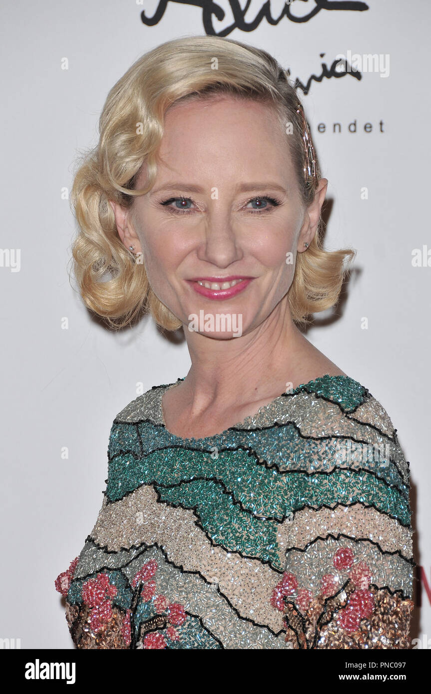 Anne Heche at the 25th Annual Race to Erase MS Gala held at the Beverly Hilton in Beverly Hills, CA on Friday, April 20, 2018. Photo by PRPP / PictureLux  File Reference # 33582 016PPRP  For Editorial Use Only -  All Rights Reserved Stock Photo