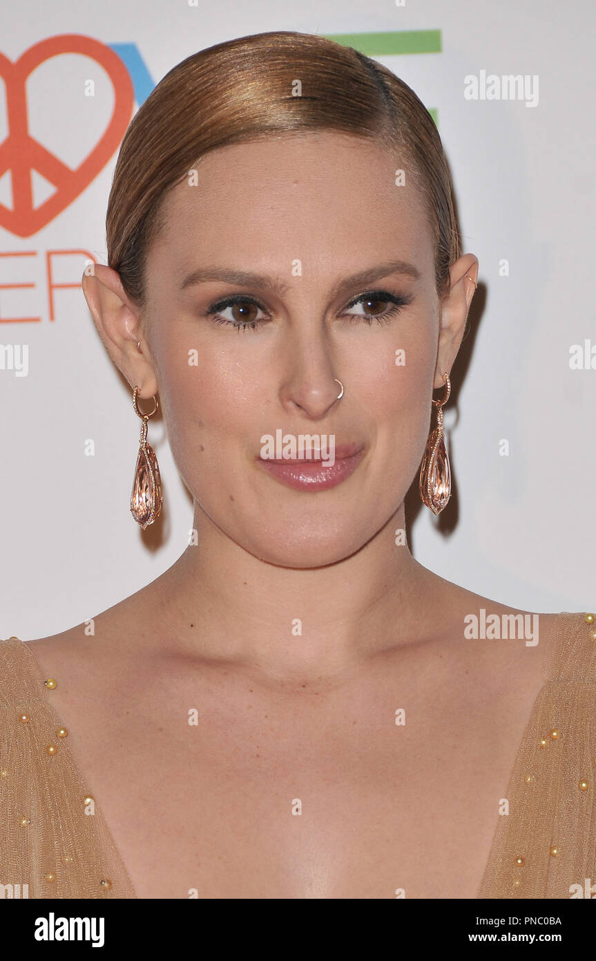 Rumer Willis at the 25th Annual Race to Erase MS Gala held at the