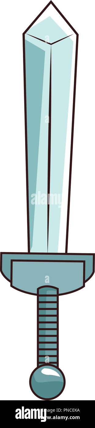 Sword weapon videogame cartoon Stock Vector Image & Art - Alamy