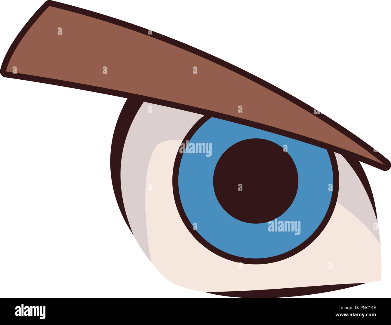 Men eye cartoon Stock Vector Image & Art Alamy