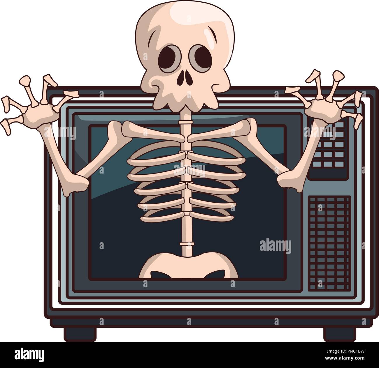 Skull videogame cartoon Stock Vector Image & Art - Alamy