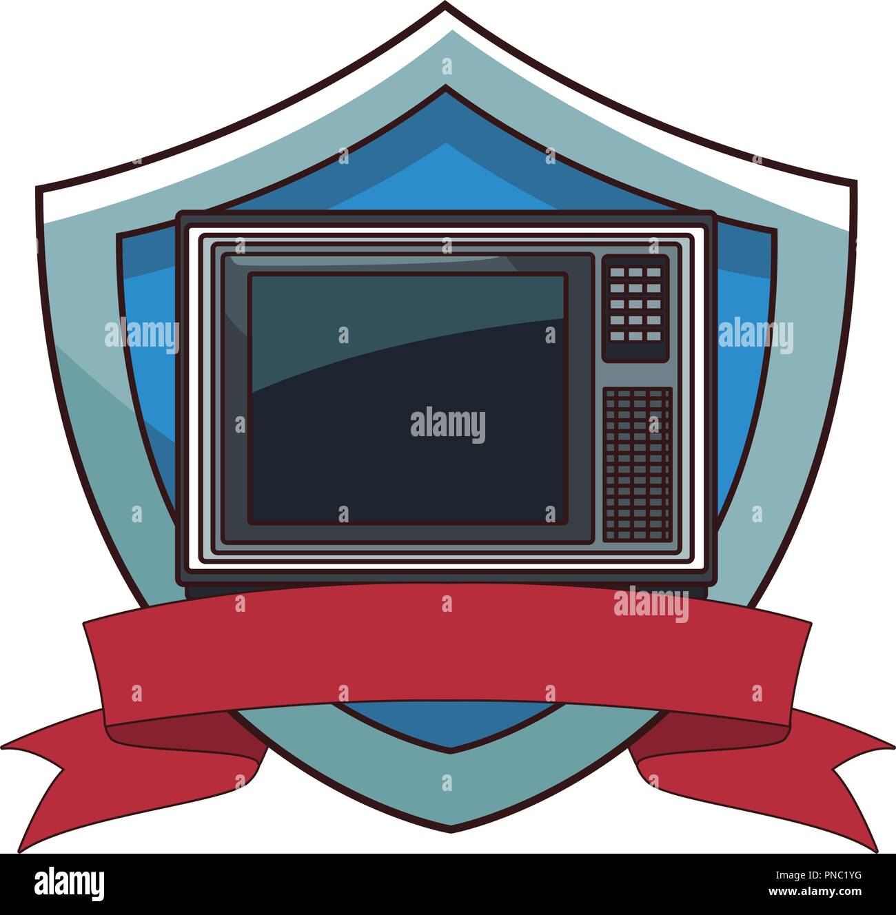 Old TV isolated Stock Vector Image & Art - Alamy