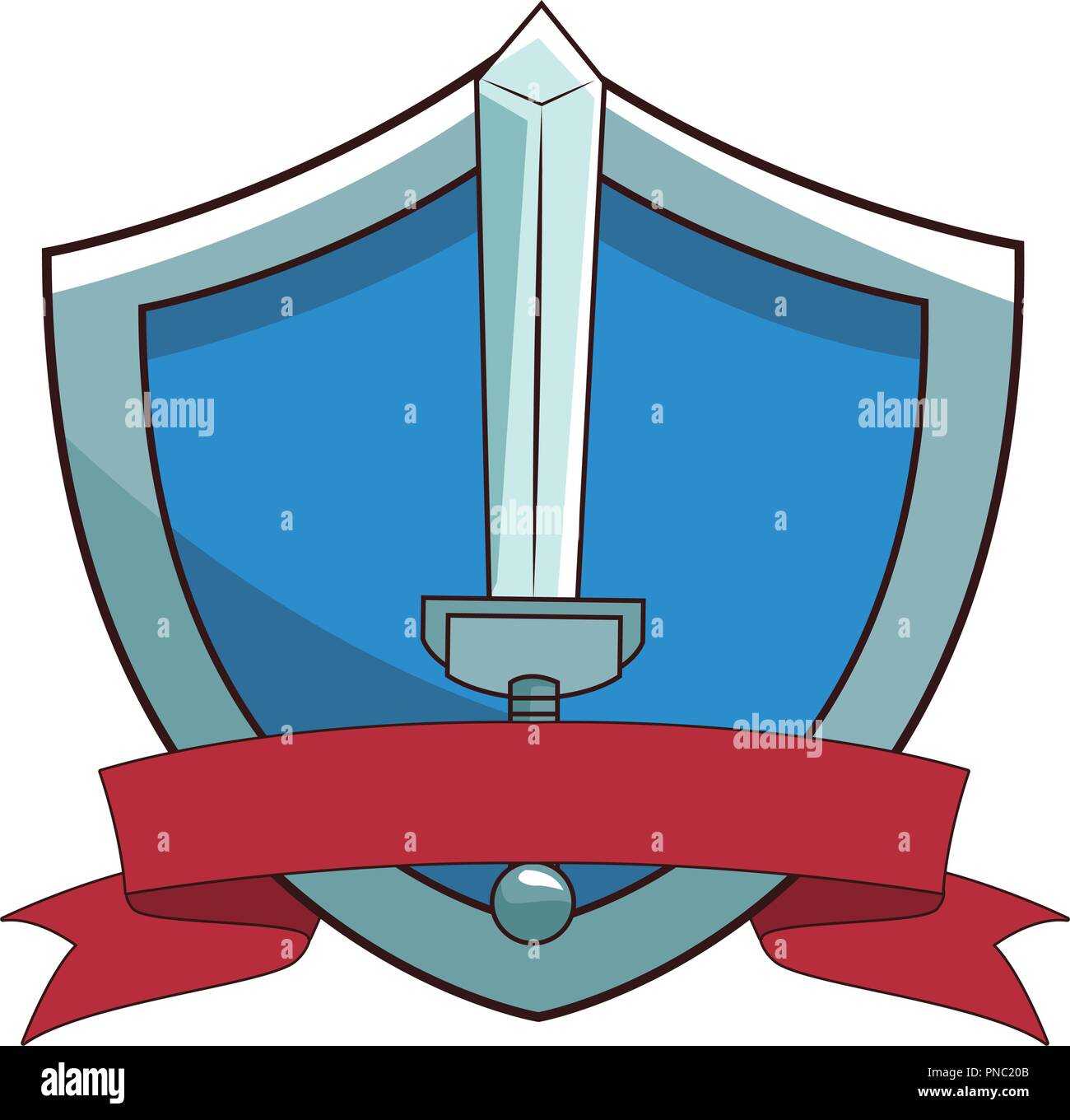 Sword weapon videogame cartoon Stock Vector Image & Art - Alamy