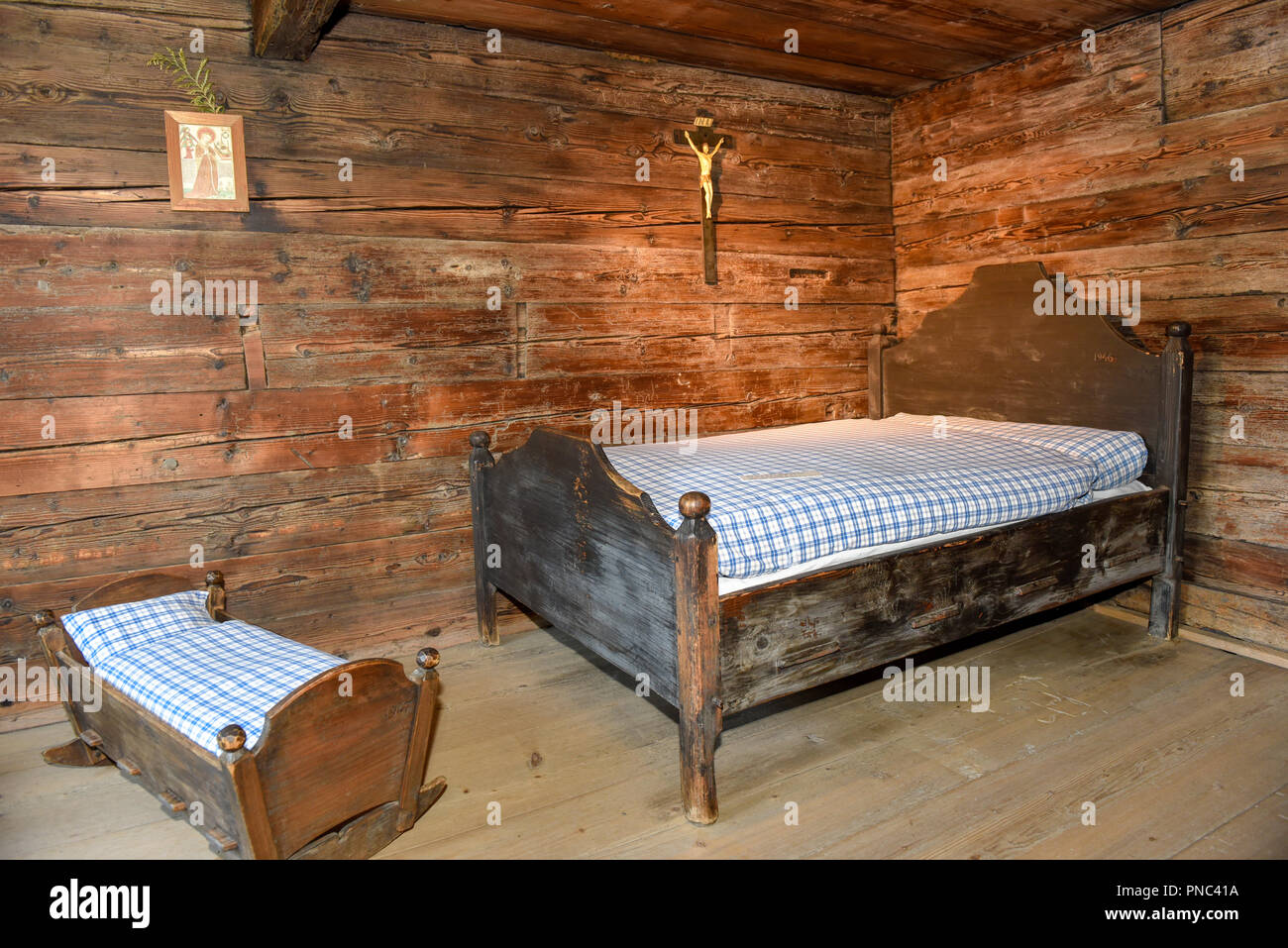 House of saint hermit Niklaus von Flüe at FlüeliRanft on the Swiss