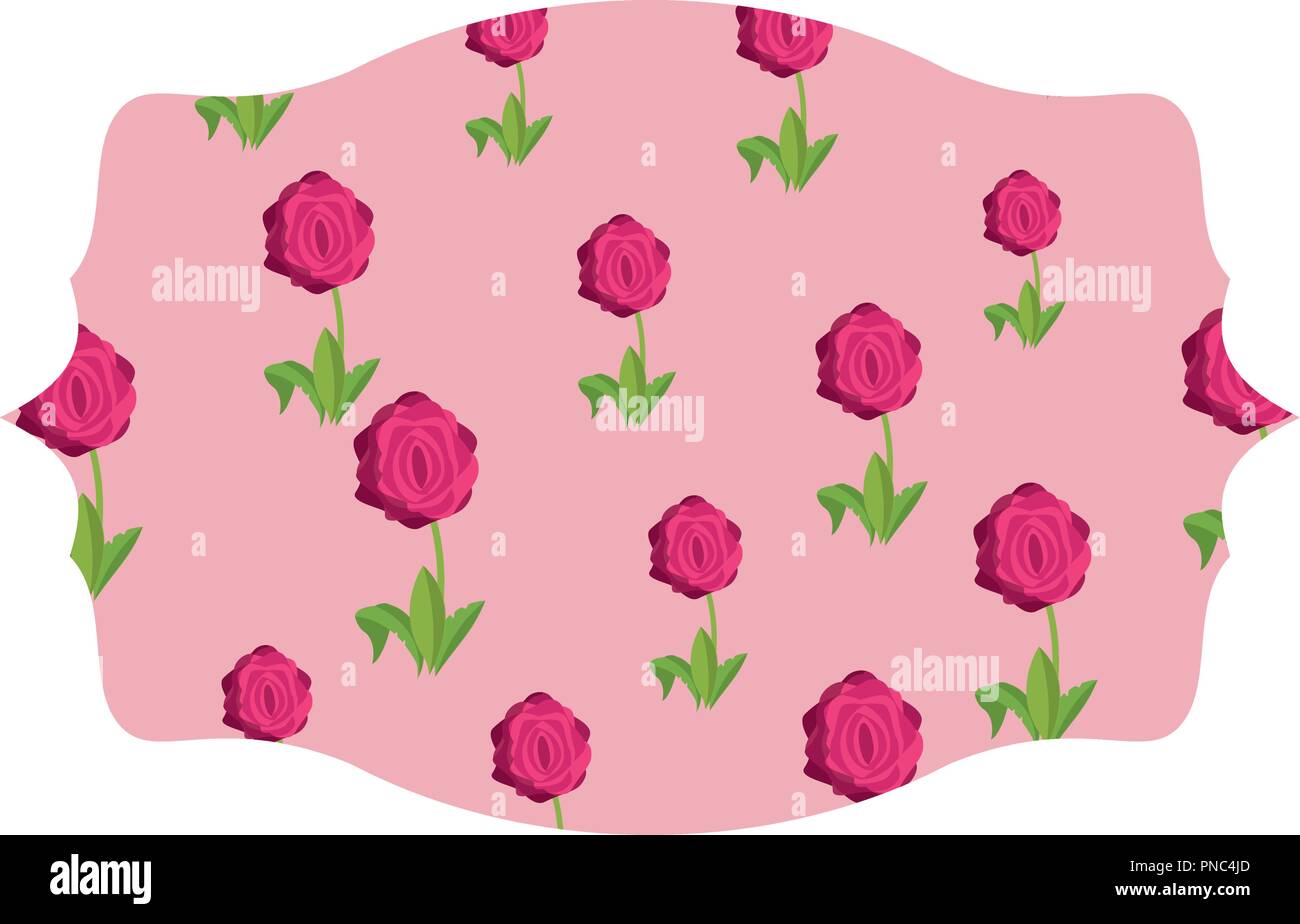 Floral frame isolated Stock Vector Image & Art - Alamy