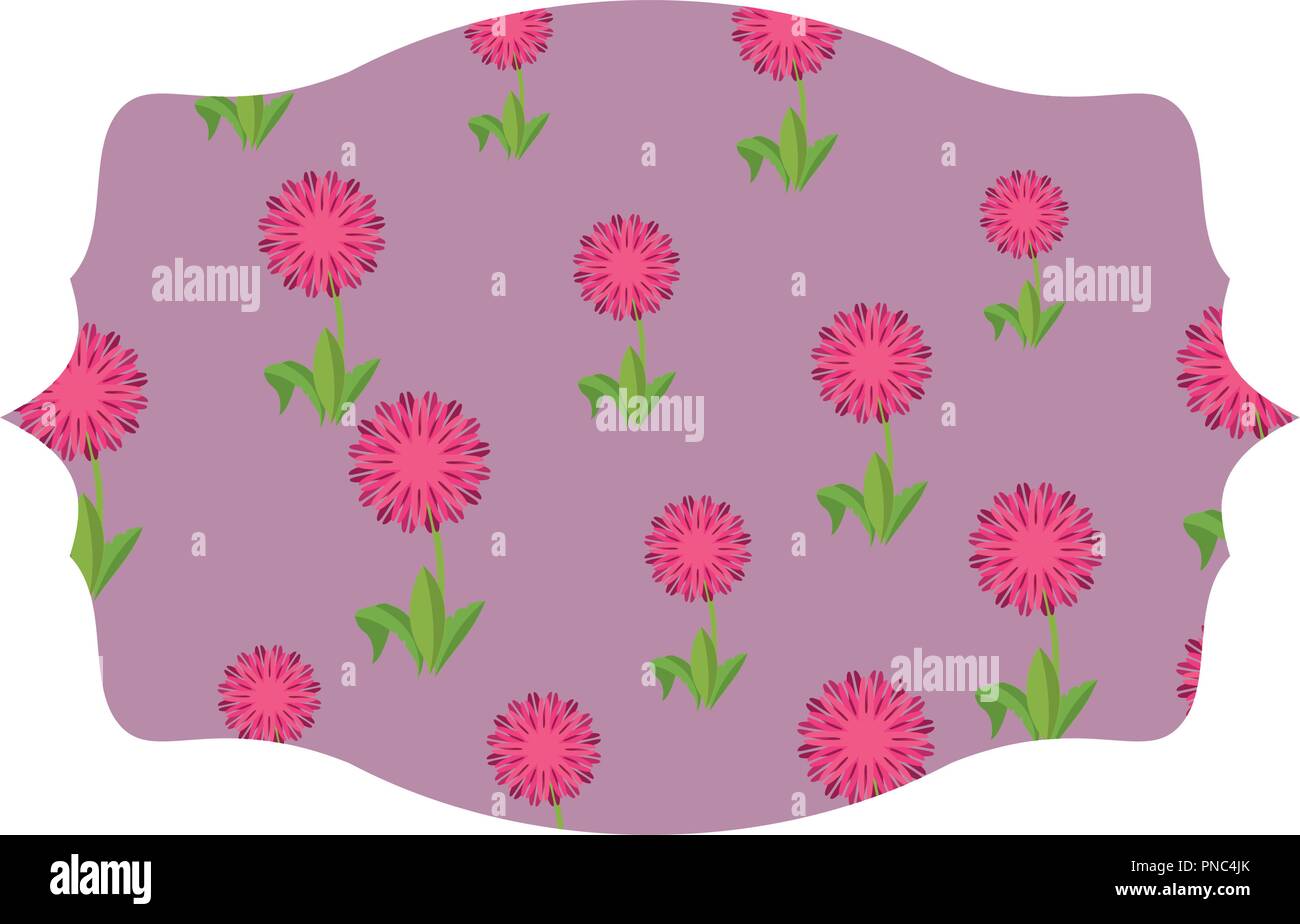 Floral frame isolated Stock Vector Image & Art - Alamy