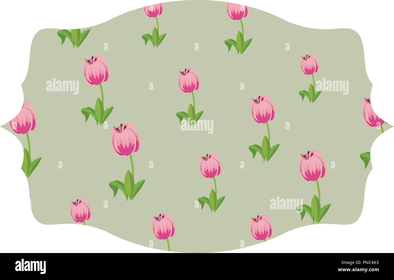 Floral frame isolated Stock Vector Image & Art - Alamy