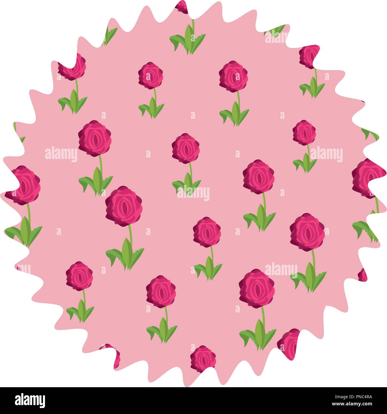 Floral frame isolated Stock Vector Image & Art - Alamy