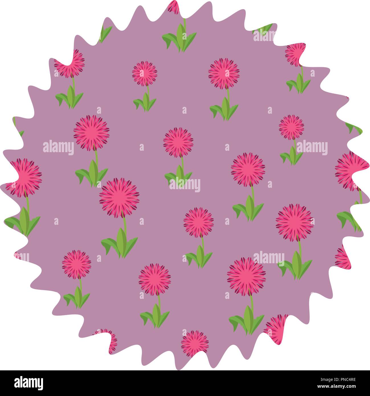 Floral frame isolated Stock Vector Image & Art - Alamy