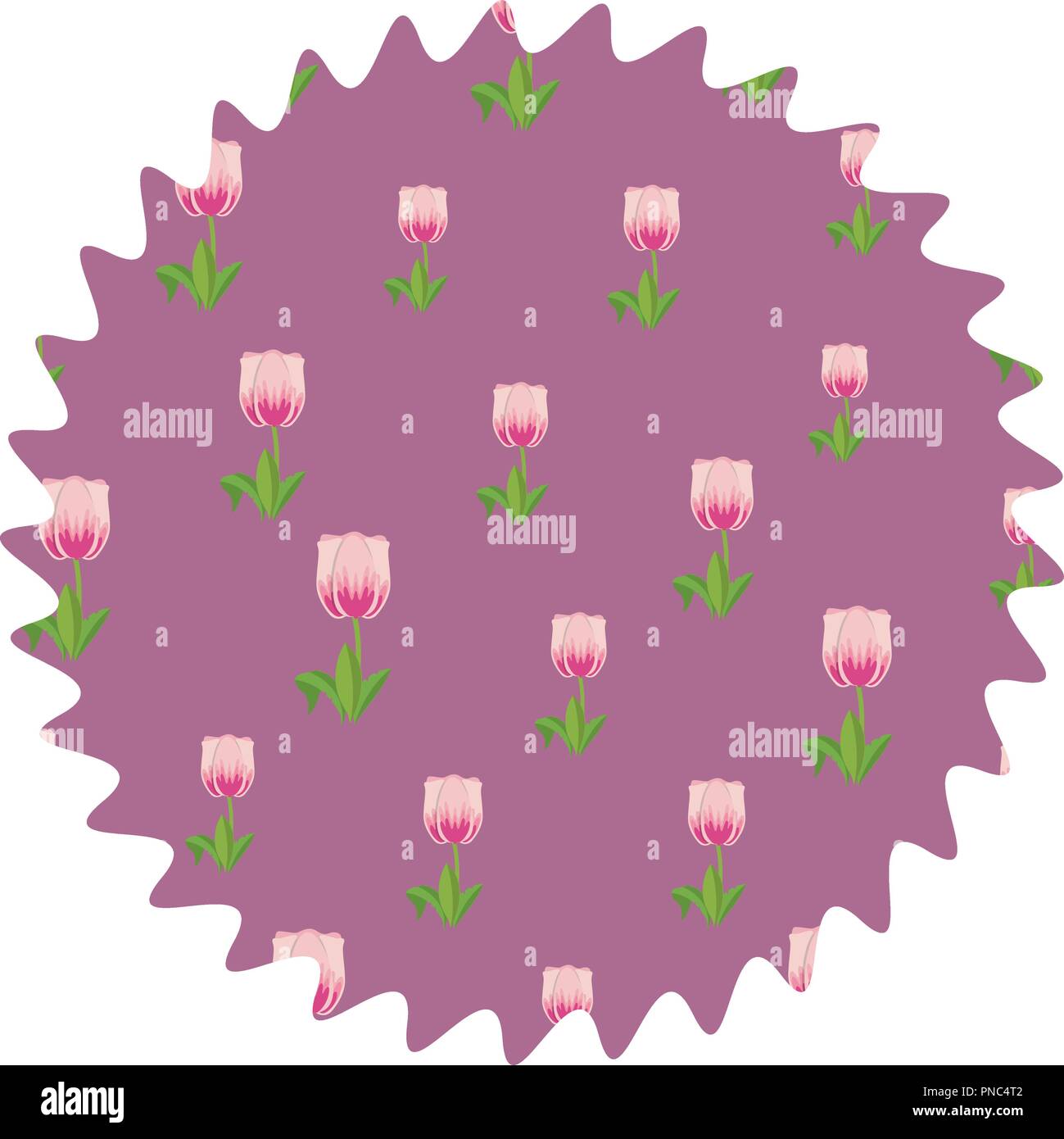 Floral frame isolated Stock Vector Image & Art - Alamy