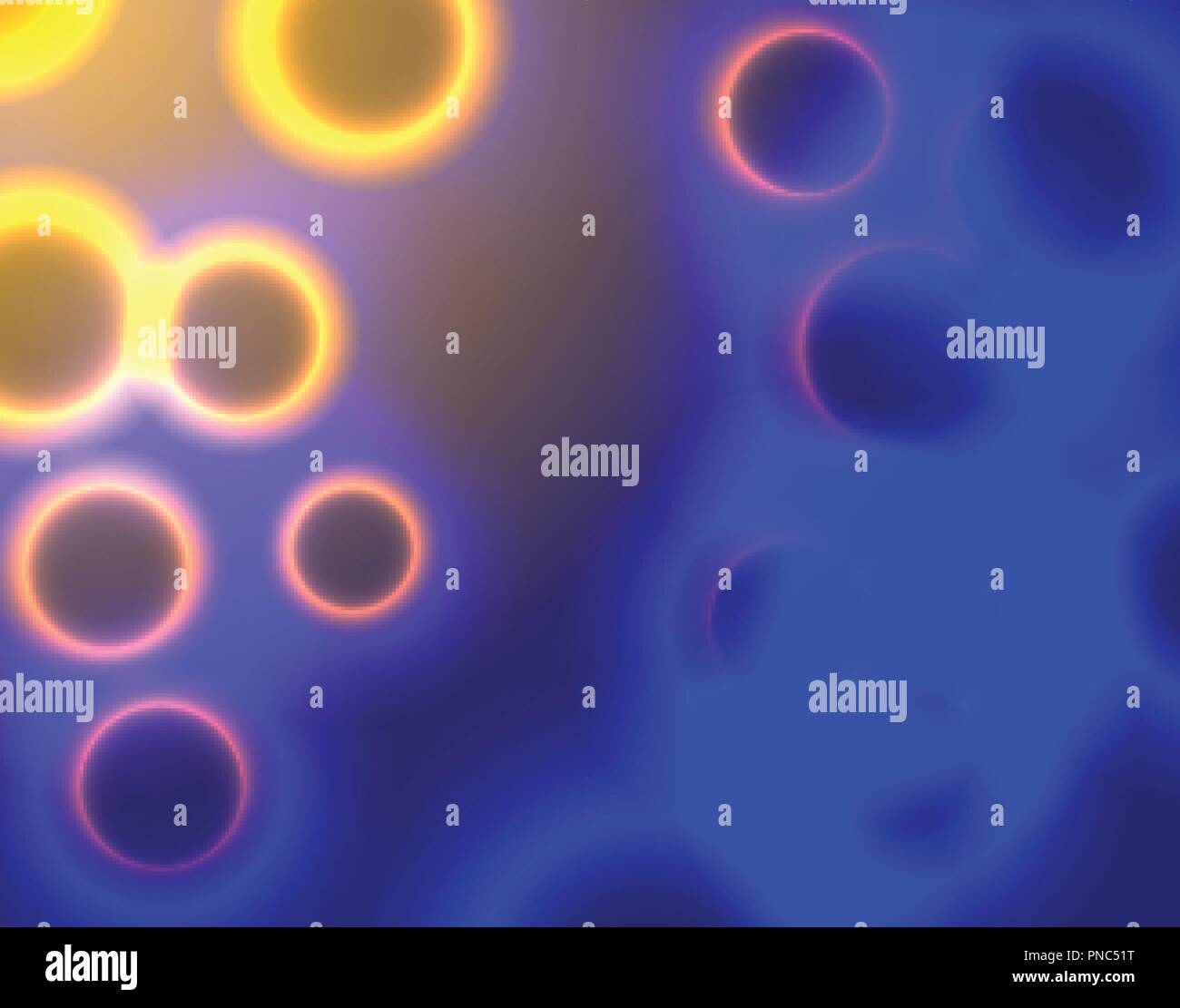 Abstract full of glitch circular bubble background for design. Vector Eps10 illustration. Stock Vector