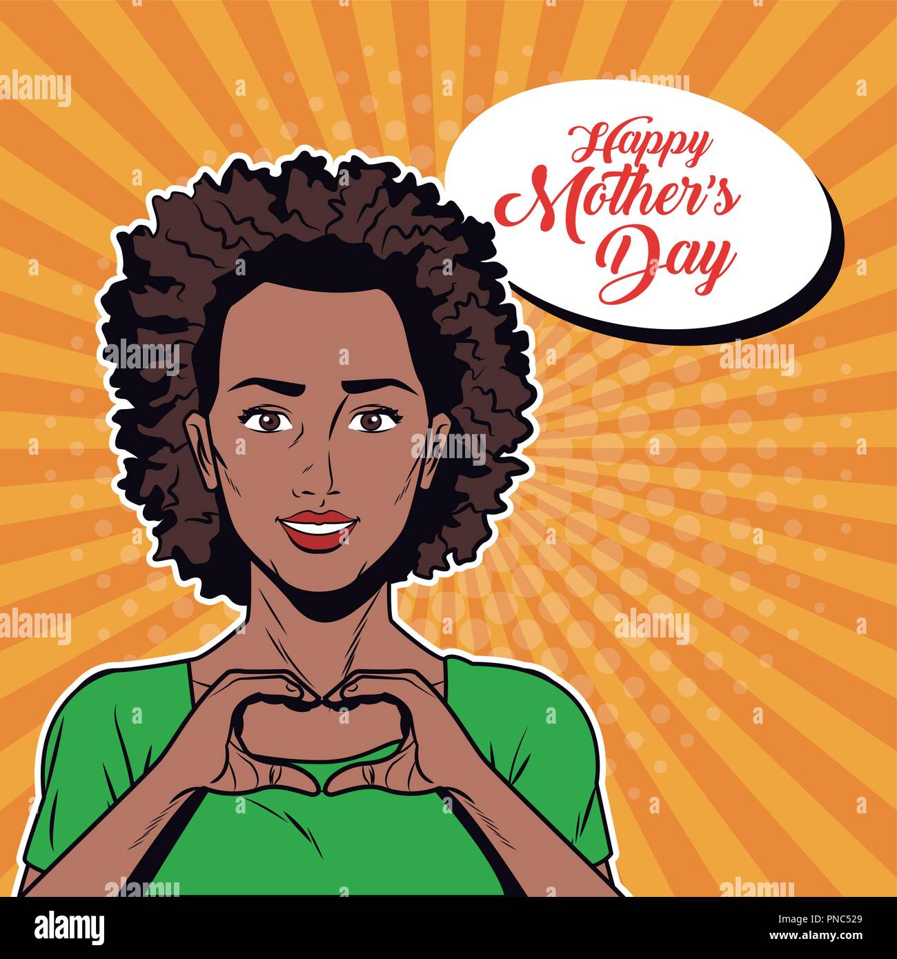 woman girl art pop comic retro female pretty Stock Vector Image & Art ...