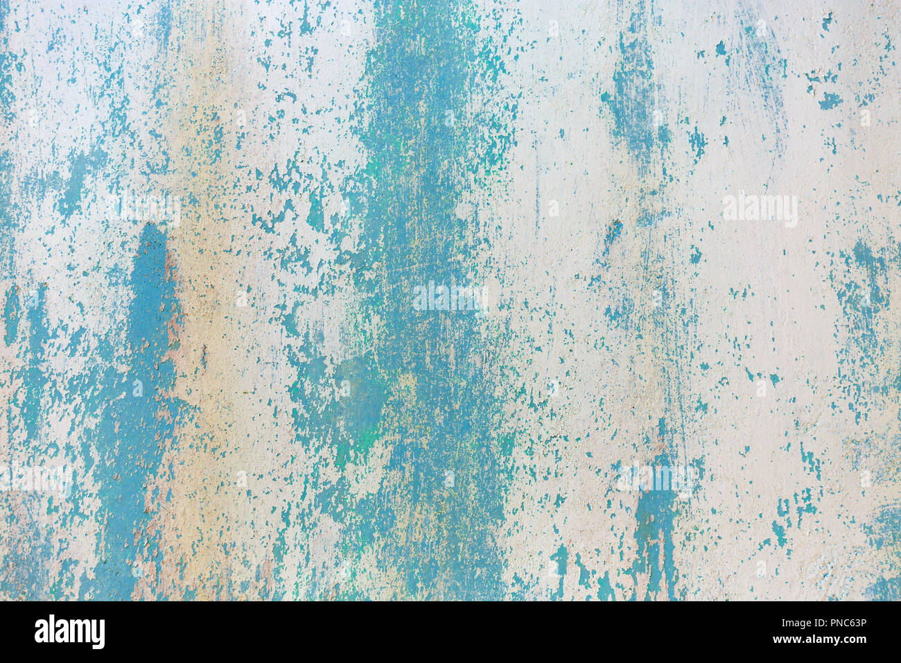 Old paint ragged wall texture background Stock Photo