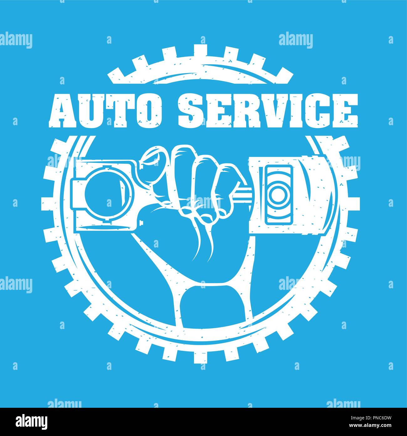 auto repair service Stock Vector