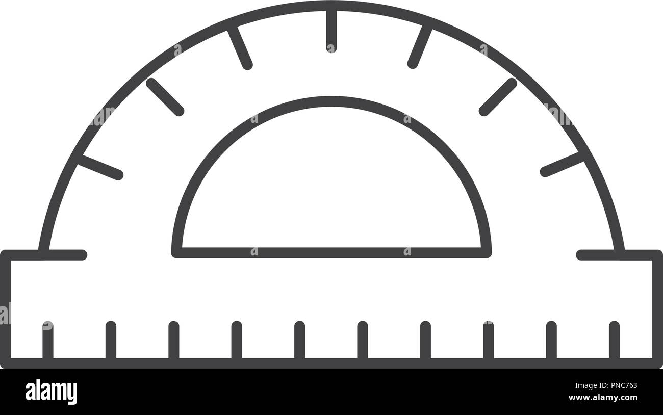 graphic design protractor angle measure tool Stock Vector Image & Art